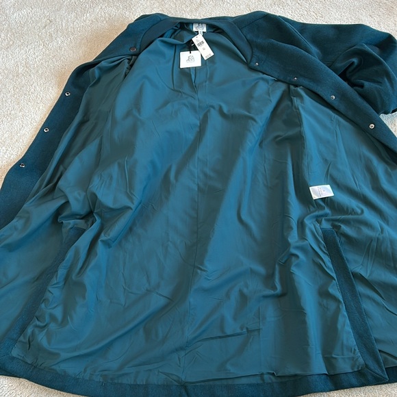 Anthropologie Cozy Wool Blend Puff-Sleeved Coat-NWT!!!! - Picture 8 of 10